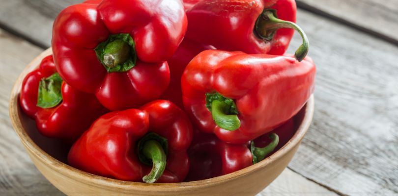 kidney disease foods: red bell peppers